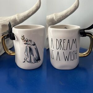 Rae Dunn Disney Princess Cinderella A Dream Is A Wish Double Sided Mug